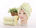 Eco-friendly Microfiber Hair Towel Turban for Ladies Soft Salon Dryer Hair Scrunchie Hair Towel Wrap Shower Head Towel