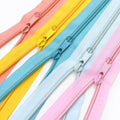 Deepeel AP672 3#5# Clothes and Bags Garment Decorative Colorful Nylon Zipper Tape for School Bag or Net Sofa Cover Cuted Zipper