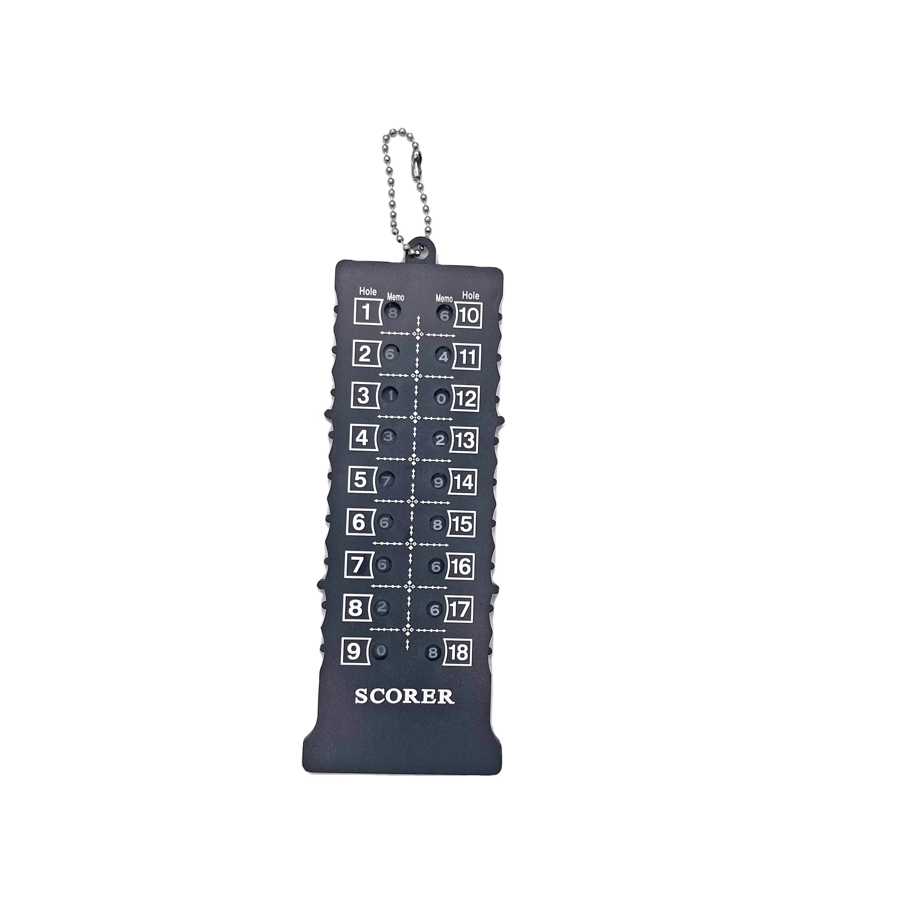 1-18 Plastic Golf Stroke Score Counter for 18 Holes Golf Scorer