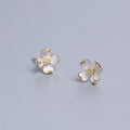 2025 Trendy Sterling Silver Daisy Earrings Enamel Flower Stud Earrings