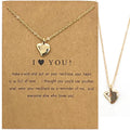 Welwish Wholesale Custom Promo Card Packing Necklace Gold Plated Tiny Collar Pendant Necklace