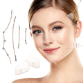 40pcs Invisible Neck Lift Eye Sticker Adhesive Face Lifting Patch Women's Beauty Makeup Tools with Rope Sets