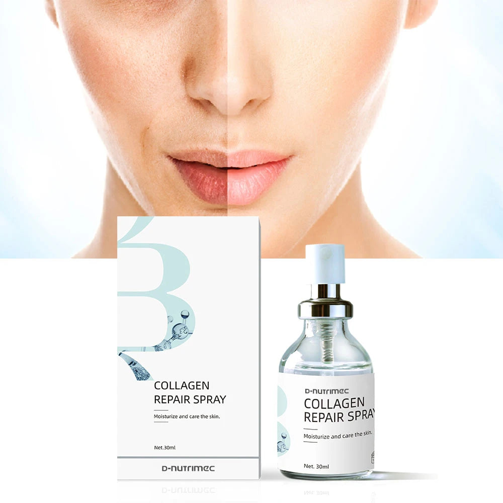 Private Label Firming Skincare Deep Moisturizing Recombinant Humanized Type III Collagen Soothing Repair Toner Spray