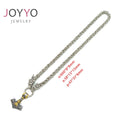Hot Selling Famous Designer Brands Norse Viking Thor's Hammer Mjolnir Pendant Stainless Steel Necklace