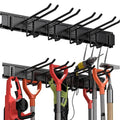 Cross-border Wall-mounted groove Plate Hook Garage Metal Hook Adjustable Disassembly Super Load-bearing Tool Storage Rack Modern