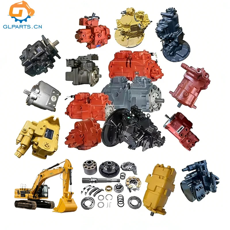 Construction Machinery Excavator Parts One Stop Supplier Hydraulic Main Pump Piston Pumps Gear Pumps