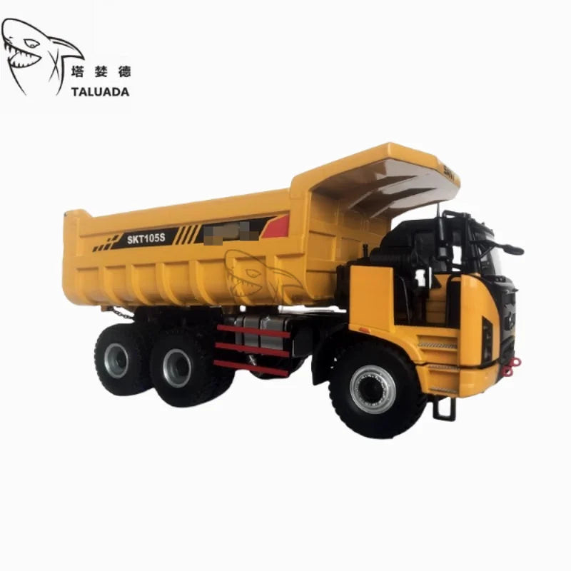 TALUADA SANY Alloy 1:35 Scale SKT105S Mining Dump Truck Model Toy for Excavator Parts