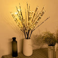 Ceil86 LED Tree Lamp Lighted Artificial Branches Vase Flowers Battery Operated LED Tree Lights Decorative