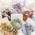 20 Sheets/pack of Stickers Including a Series of INS Girls' Floral Handbags DIY Decorative Stickers 6 Styles