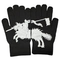 Promotional Custom logo Printing Winter Acrylic Gloves for Adult