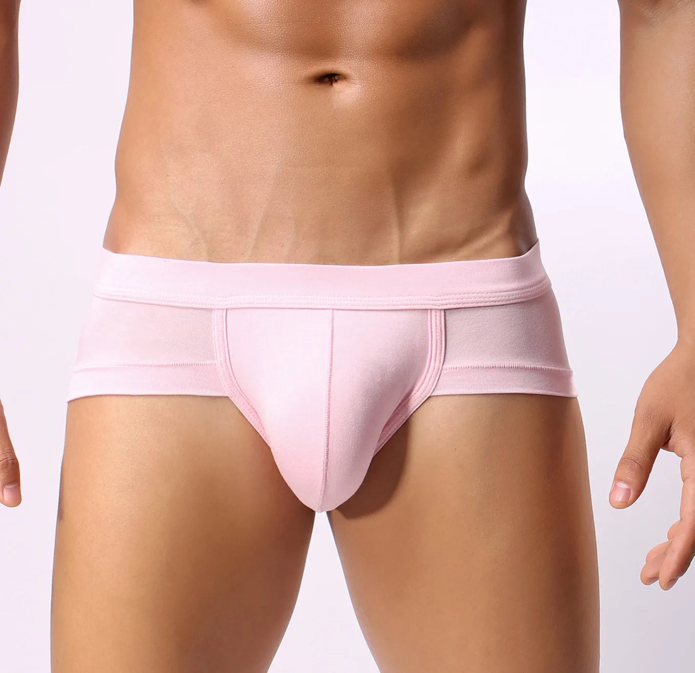 Soft and Comfortable Men's Boxer Shorts Quick Drying and Breathable Fitness Underwear with Custom Print Flat Corner Design
