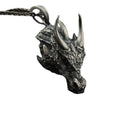 Dragon Necklace Nordic Viking Dragon Head Pendant Necklace Ferocious Dragon Necklace Charm Jewelry Father's Day Gift for Men