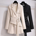 Boutique Wholesale Windbreaker Mid-length Autumn 2025 New Loose Fashion Over-the-knee Coat Women's Coat