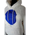 Customize Design Winter Hooded Sweatshirt Furry Jacket Double-sided Fleece Lambhair Pullover Thick Plush Large Pocket Hoodie