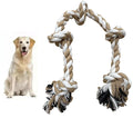 Customized 3 Feet Large Dog Rope Toys for Aggressive Chewers Indestructible Dog Rope Toys