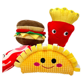 Cute Dog Toy Custom Dog Plush Toy New Fruit and Ice Cream Simulation Soft Toys