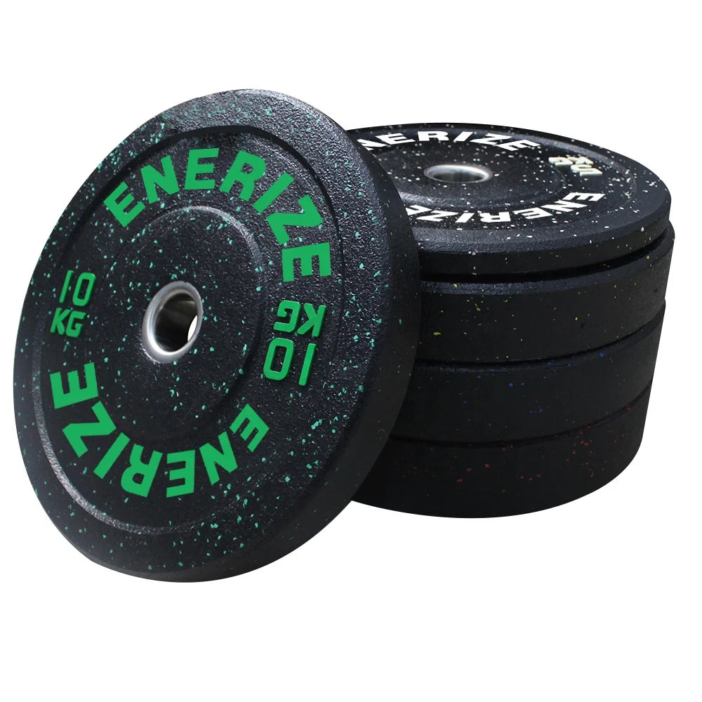 Factory Supply Custom Logo Fitness Competition Bumper Plates Weight Lifting Barbell Color Rubber Bumper Plate