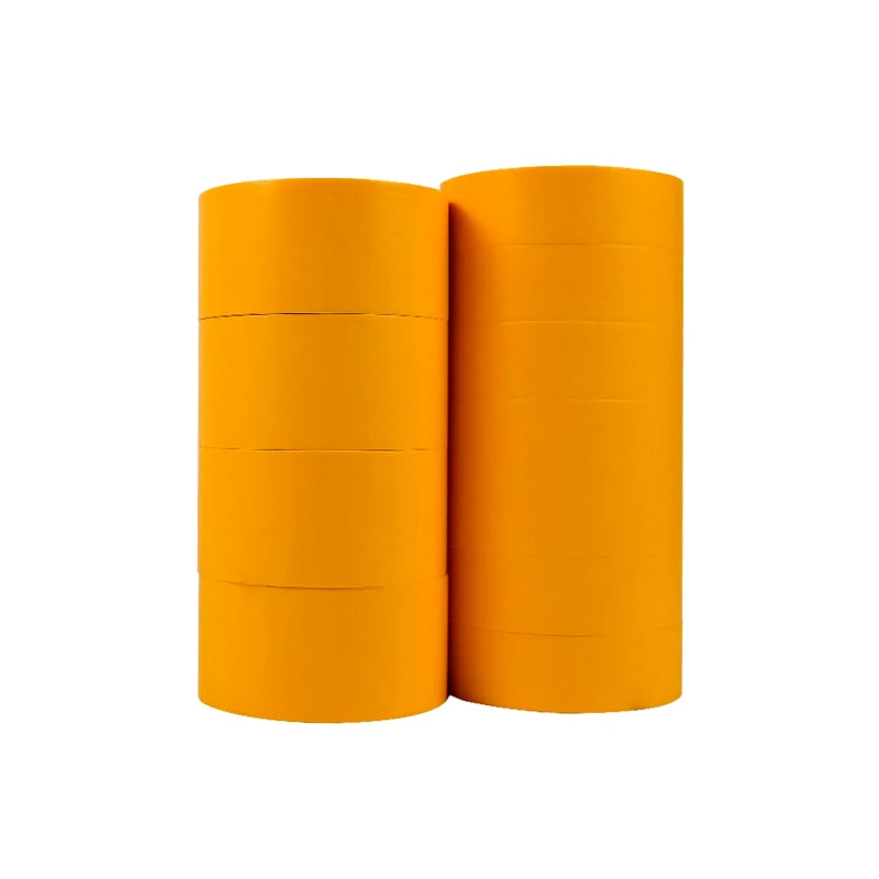 Mingcan Rice Paper Goldband Masking Tapes for Automotive Car Painting Indoor Outdoor Use