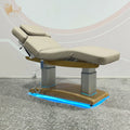 4-Motor Dual Column Massage Bed with Full Tilt and Adjustable Armrests