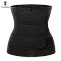 Compression Firm Control Plus Size Body Shaper Waist Wrap Cincher Slimming Tummy Trimmer Triple Straps Waist Trainer