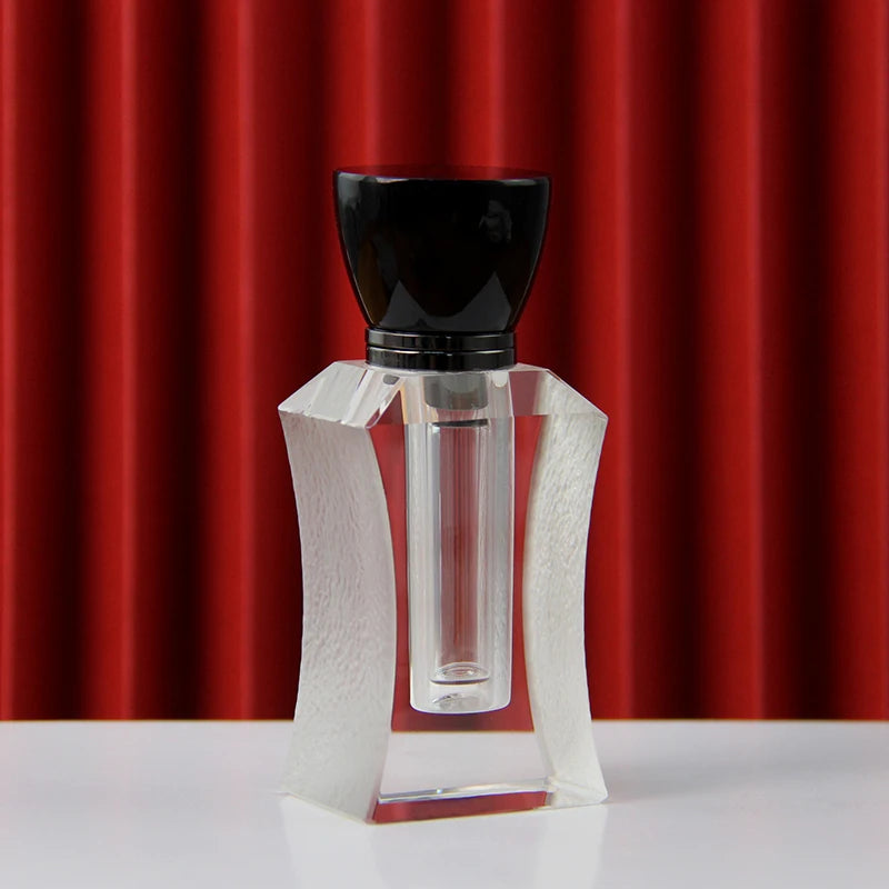 New Popular Empty Premium 5ml Perfume Roller Bottle OEM Design Your Own Attar Crystal Dipstick Parfum Bottle for Oils