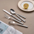 11Pcs Forks and Spoons Silverware Set Food Grade 304 Stainless Steel Flatware Cutlery Set Mirror for Coffee & Tea Hotels