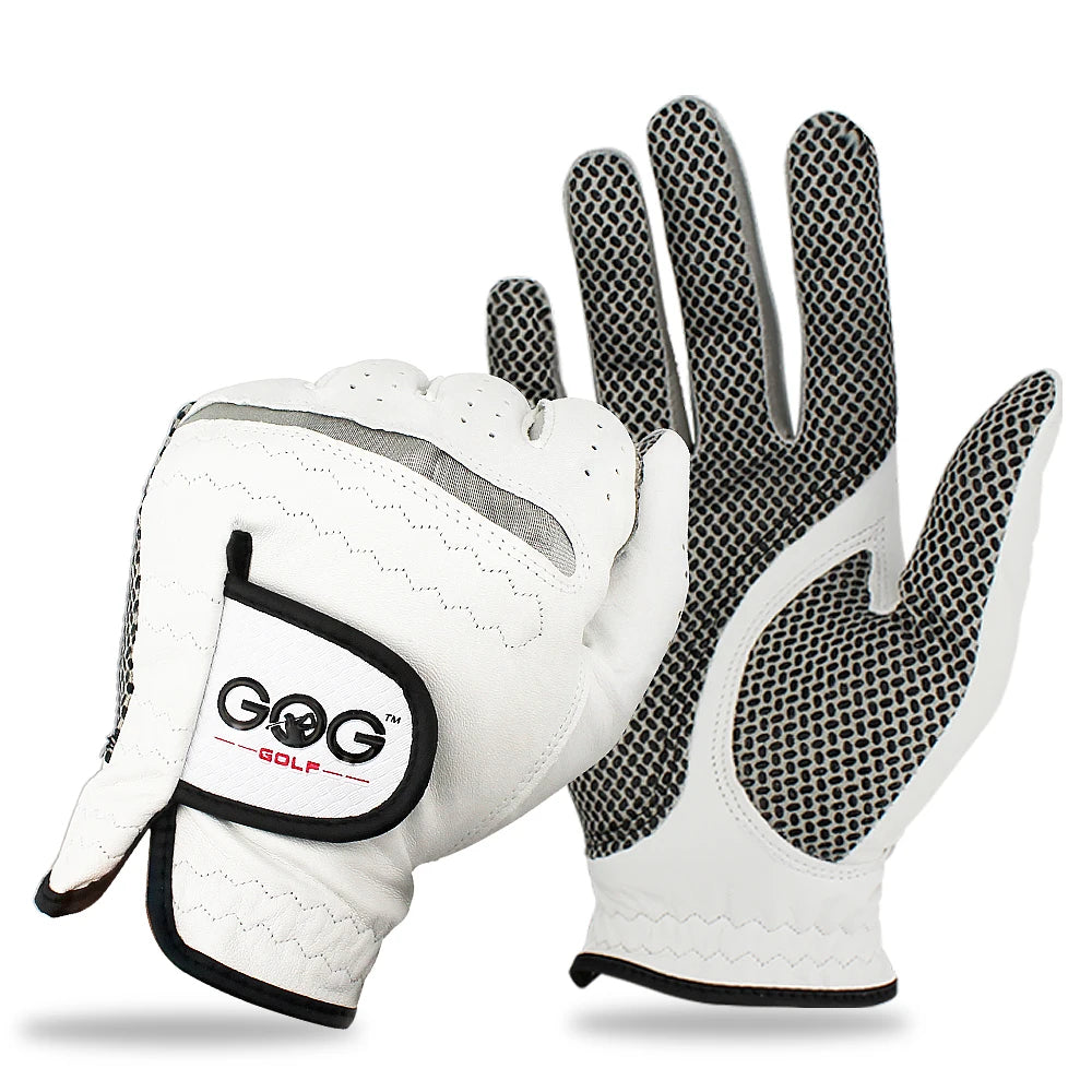 Custom Logo Premium Quality Right Hand Cabretta Leather Golf Gloves High Quality Golf Gloves with Custom Logo