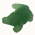 Huiying Natural Green Aventurine Crystal Figurines Gemstone 1.5inch Crocodile Carving for Decoration crafts