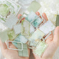 30pcs/pack Card Pack Lace Light and Shadow Series Skeleton Border Handbook DIY Material Decoration Bottom