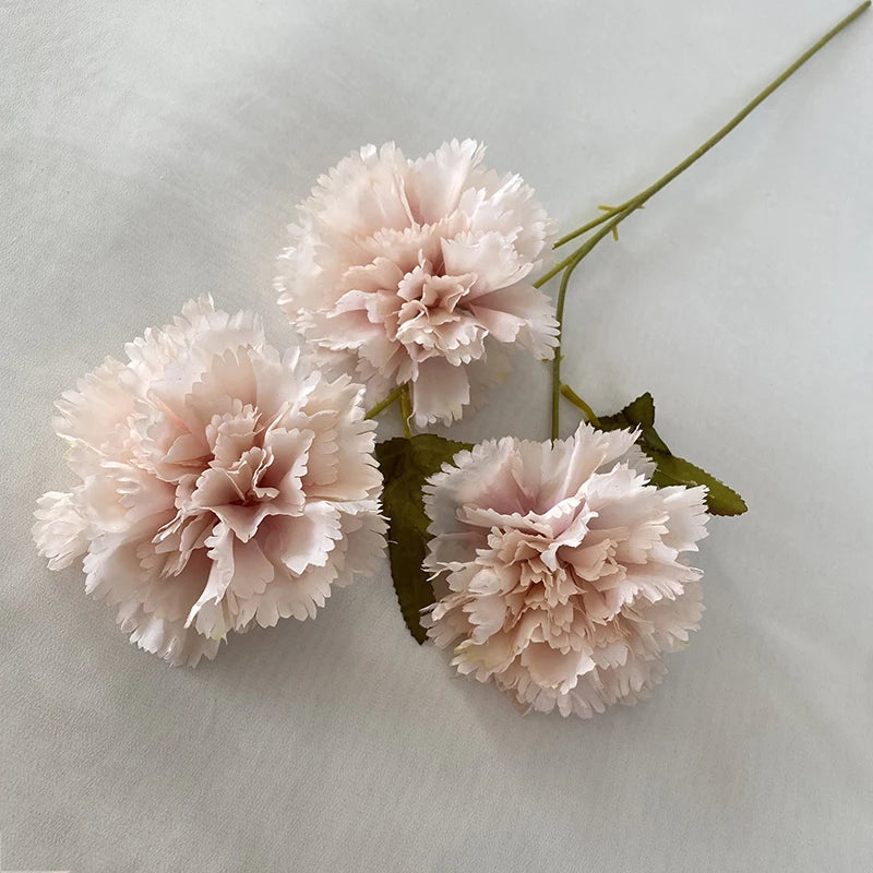 Multicolor-Dirty Pink Flores Artificiales 3 Forks Big Lotus No.2  Flowers for Wedding Decoration