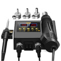 8898 Hot air Gun Soldering Station  2 in 1 SMT  Soldering Stations with Adjustable Temperature and Air Volume