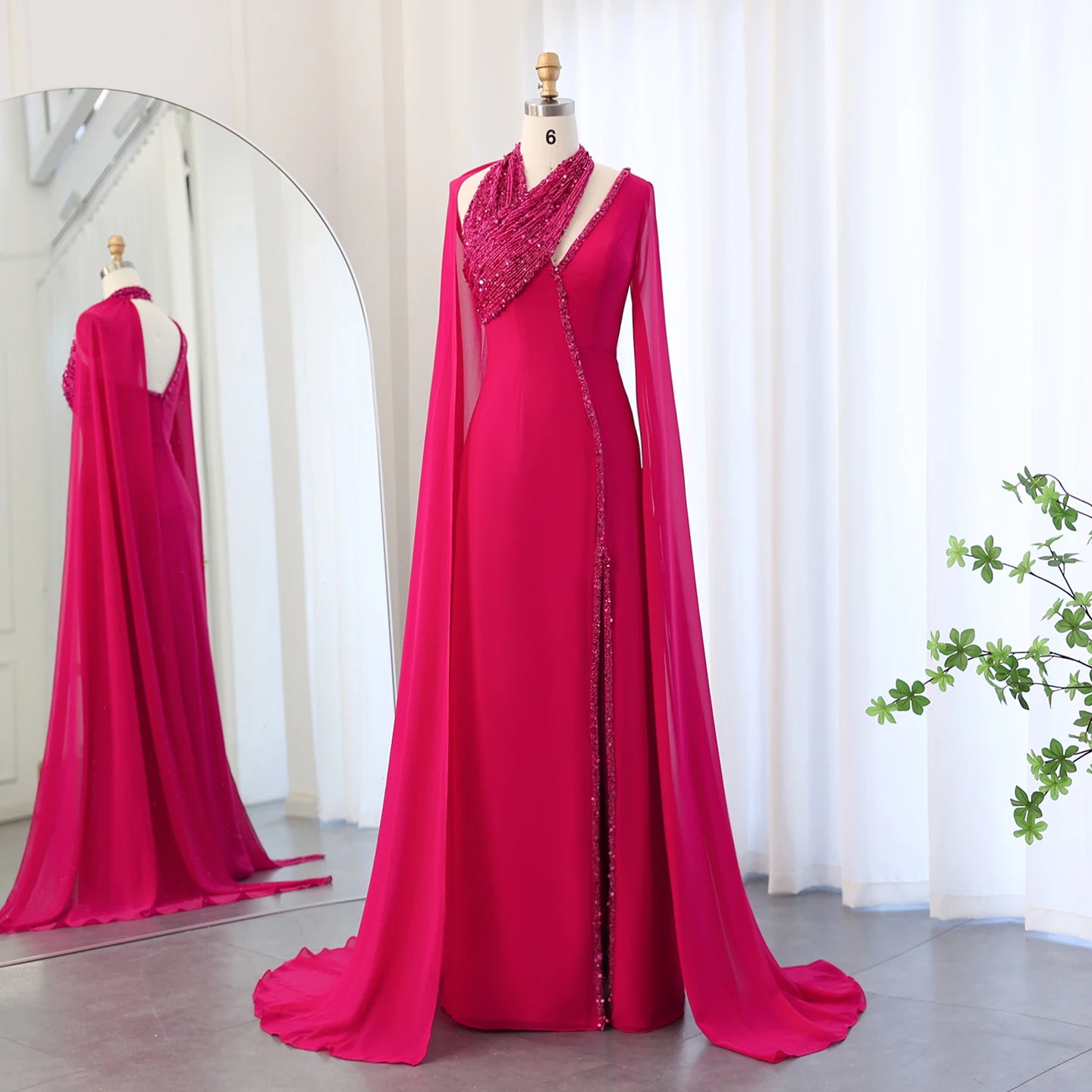 Jancember SZ474 Beautiful One Shoulder Slim Evening Party Dresses for Women