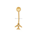 Belly Rings 14K Solid Gold Belly Navel Ring With Zircon Plane Piercing Jewelry Screw Button Body Jeweley