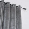 High Quality European Style Luxury Blackout Velvet Curtains Custom Colors for Living Room Bedroom Grommet Format Woven Technics