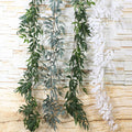 Artificial Silk Green Plants and Floral Stems Lifelike Fake Greenery for Weddings and Easters Bonsai Irish Party Vase Decor MegaBDM