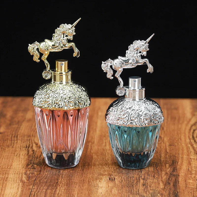 L Wholesale Long-Lasting Dubai Arabic Fragrance Body Spray Bottle 50ml-80ml Perfume Bottles Screen Printing 100ml Middle East