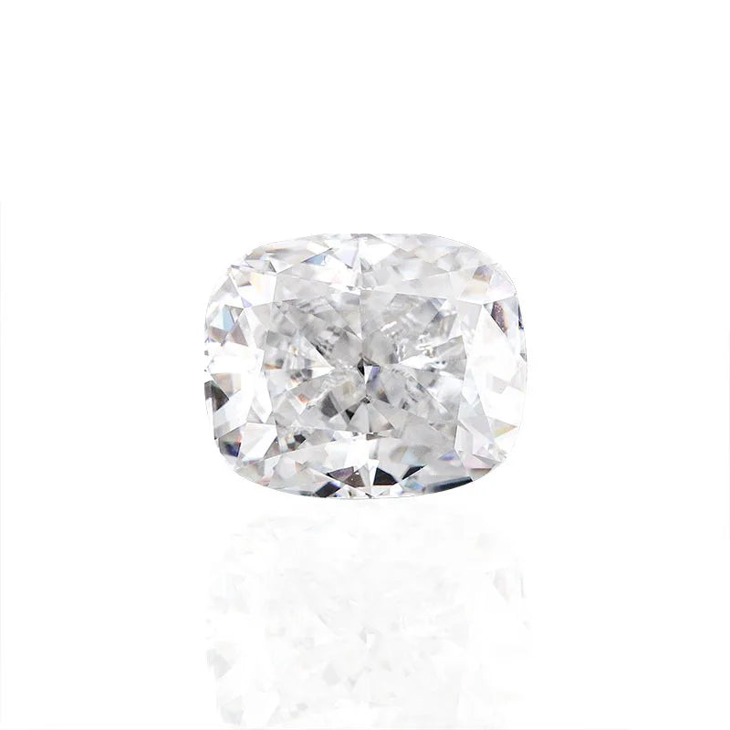 Diy Ice Flower Cut White Rectangular Loose Moissanite Bare Stone Unique DIY Ice Flower Cut Design High Quality Loose Moissanite