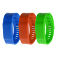 Custom Wristband Silicone Identification Fitness Control Bracelet with Clasp