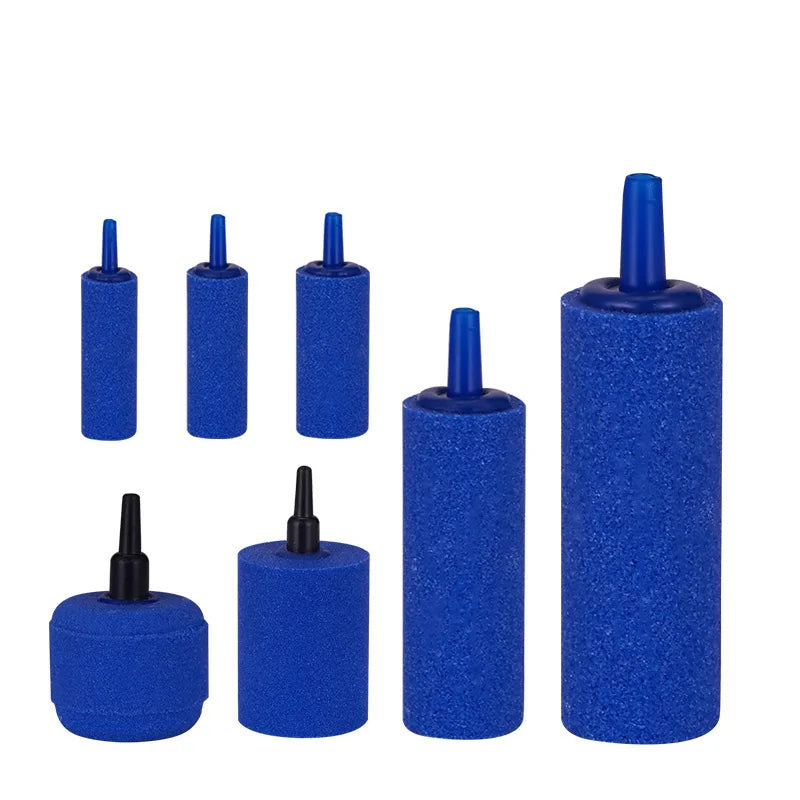 Wholesale Quality Ceramic Aquarium Filter Supplies Eco-Friendly Cylindrical Circular Oxygenation Pump with Sand & Bubble Stone