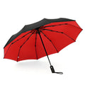 Windproof Folding Umbrella Women Men Luxury Large Business Ten Bone Parasol Double Layer Umbrellas Novelty Folding Umbrella
