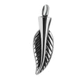 Leaf Cremation Locket Feather Urn Necklace Memorial Ash Keepsake Urn Pendant Stainless Steel Feather Jewelry Ash Urn Cremation