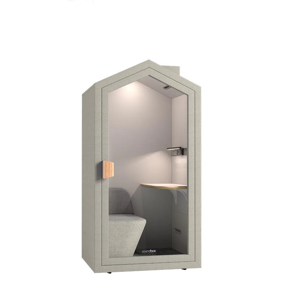 One Silence Booth Office Meeting Office Sound Proof Booth With Eco-friendly Office Noise Reduction Pod