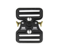 OEM 38mm Round Quick Release Buckle Zinc Alloy Metal with Steel Copper Plating for Bags & Belts Bag Parts & Accessories