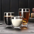 250ml /350ML/450ML Hand-made Double Wall Glass Coffee Mug Tea Cups Thermal Espresso Glasses Borosilicate Glass Cup. MegaBDM