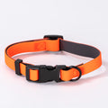Wholesale PVC Reflective Leather Dog & Cat Collar with Luminous Lights Durable and Waterproof Simple Style in Stock