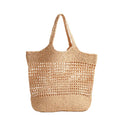 Rattan Straw Bag Hand-woven Women Summer Retro Beach Tote Shoulder Bag Crossbody Travel Beach Bag