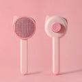 New Style  Easily Removes Cat Grooming  Brush for Dog Cat Indoor  with Metal Cat Comb
