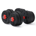 Hot Selling Yunding Durable Cement & Rubber Adjustable Dumbbell Sets 10kg-50kg Unisex