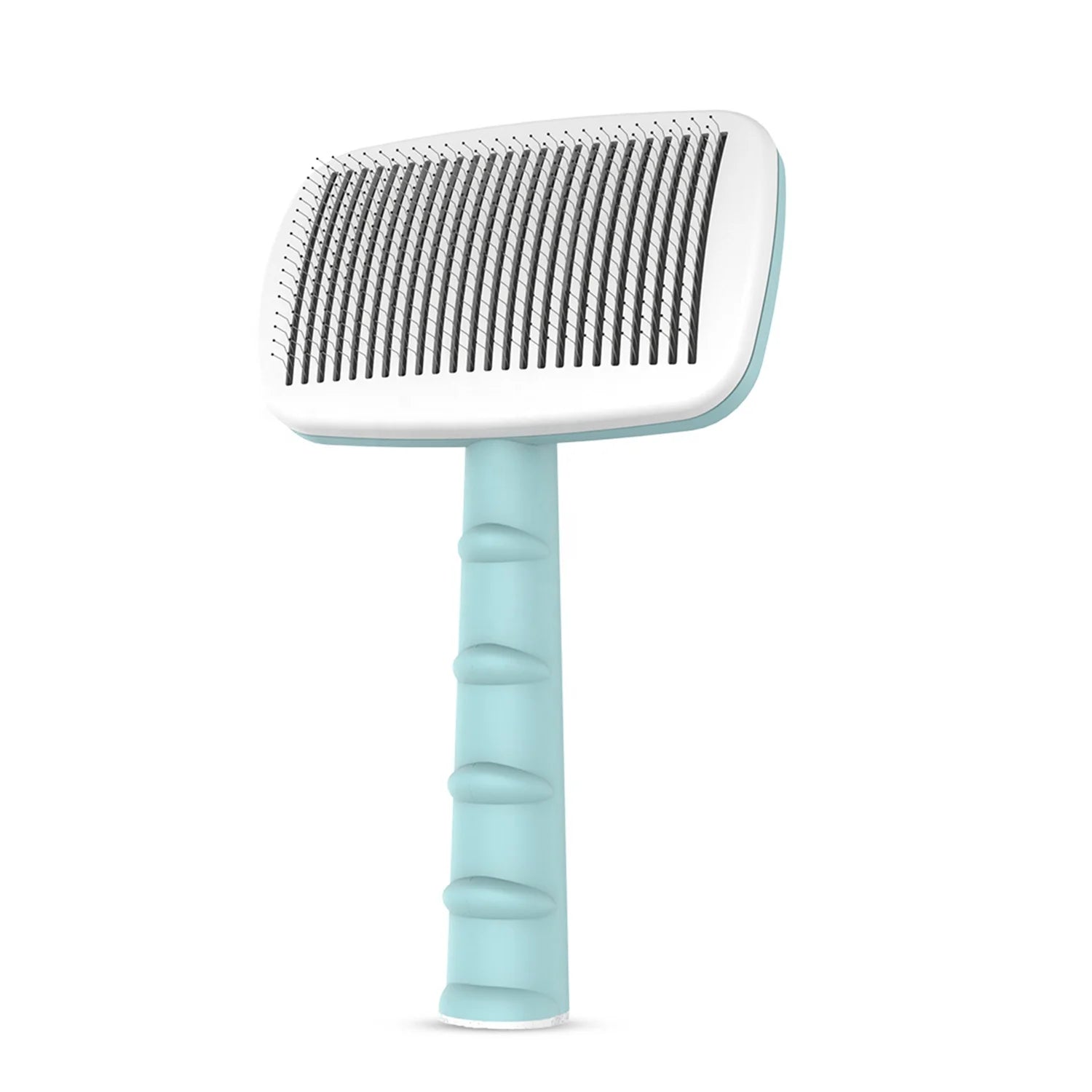Baoli ODM Self Cleaning Pet Slicker Brush One-button Removing Falling Hair Deshedding Brush for Cat and Dog Brush Slicker
