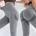 Custom Breathable Buttery Soft Booty Knitted Cotton Highwaist Athletic Gym Scrunch Butt Yoga Womens Leggings